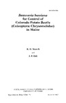 TB128: Beauveria bassiana for Control of Colorado Potato Beetle (Coleoptera: Chrysomelidae) in Maine by R. H. Storch and J. F. Dill