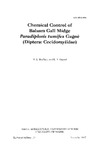 TB129: Chemical Control of Balsam Gall Midge Paradiplosis tumifex Gagne (Diptera: Cecidomyiidae)