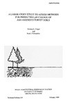 TB134: A Laboratory Study to Assess Methods for Predicting pH Change of Ash Amended Forest Soils by Yvonne L. Unger and Ivan J. Fernandez