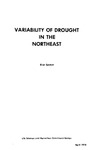 TB69: Variability of Drought in the Northeast by Eliot Epstein