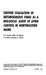 TB58: Further Evaluation of Entomogenous Fungi as a Biological Agent of Aphid Control in Northeastern Maine by W. A. Shands, Geddes W. Simpson, I. M. Hall, and Corinne C. Gordon