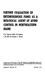 TB58: Further Evaluation of Entomogenous Fungi as a Biological Agent of Aphid Control in Northeastern Maine