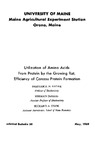 TB38: Utilization of Amino Acids from Protein by the Growing Rat: Efficiency of Carcass Protein Formation