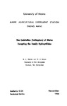 TB24: The Caddisflies (Trichoptera) of Maine Excepting the Family Hydroptilidae by R. L. Blickle and W. J. Morse