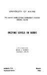 TB8: Enzyme Levels in Birds by Lois S. McDaniel, Helen A. Dempsey, and Harold L. Chute