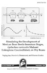 TB147: Simulating the Development of Mexican Bean Beetle Immature Stages, Epilachna varivestis Mulsant (Coleoptera: Coccinellidae), on Dry Beans by Yuqing Fan, Francis A. Drummond, and Eleanor Groden