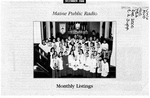 Maine Public Radio Monthly Listings, Vol. 1, No. 2