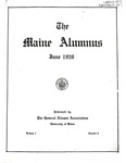 Maine Alumnus, Volume 1, Number 6, June 1920 by General Alumni Association, University of Maine