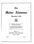 Maine Alumnus, Volume 2, Number 2, December 1920 by General Alumni Association, University of Maine