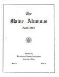 Maine Alumnus, Volume 2, Number 4, April 1921 by General Alumni Association, University of Maine