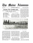 Maine Alumnus, Volume 3, Number 2, November-December 1921 by General Alumni Association, University of Maine