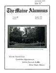 Maine Alumnus, Volume 10, Number 1, October 1928 by General Alumni Association, University of Maine