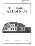 Maine Alumnus, Volume 11, Number 2, November 1929 by General Alumni Association, University of Maine