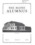 Maine Alumnus, Volume 11, Number 2, November 1929