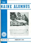 Maine Alumnus, Volume 27, Number 5, February 1946