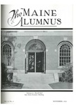 Maine Alumnus, Volume 13, Number 2, November 1931 by General Alumni Association, University of Maine