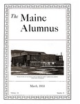 Maine Alumnus, Volume 14, Number 6, March 1933 by General Alumni Association, University of Maine