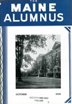 Maine Alumnus, Volume 21, Number 1, October 1939