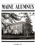 Maine Alumnus, Volume 22, Number 2, November 1940