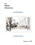 Maine Alumnus, Volume 17, Number 4, January 1936 by General Alumni Association, University of Maine