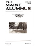 Maine Alumnus, Volume 15, Number 6, March 1934 by General Alumni Association, University of Maine