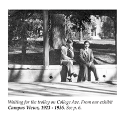 Photo from Campus Views, 1923-1938