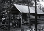 Sewell's Camp on Mt. Katahdin by Bert Call