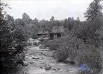 Dam on Pleasant River by Bert Call
