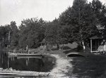 Big Lyford Pond Sherman Camps by Bert Call