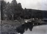 Big Lyford Pond Sherman Camps by Bert Call