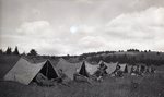 Rifle Range - Tents 1935 by Bert Call