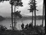 Natarswi Scout Camp - Togue Pond - 1936 by Bert Call