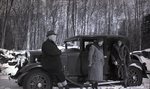 Three People, Auto (1920s) by Bert Call
