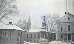 Library Square, Dexter, Maine by Bert Call