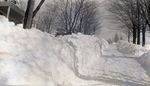 Snow Covered Sidewalks by Bert Call