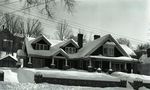 Dexter, Maine, Snow Covered Home by Bert Call