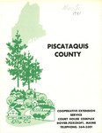 1981 Piscataquis County Cooperative Extension Annual Report