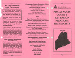 1996 Piscataquis County Cooperative Extension Annual Report by Donna Coffin