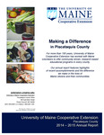 2014-2015 Piscataquis County Cooperative Extension Annual Report