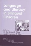 Language and Literacy in Bilingual Children by D. Kimbrough Oller Editor and Rebecca E. Eilers Editor
