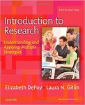 Introduction to Research: Understanding and Applying Multiple Strategies by Elizabeth DePoy and Laura N. Gitlin