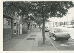 Sidewalk view of Storefronts in Amherst, Mass by Franco-American Programs, Orono, ME