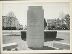 Stone Monument at University of Vermont by Franco-American Programs, Orono, ME
