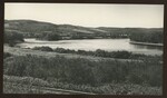 View of Unknown Field and Body of Water by Franco-American Programs, Orono, ME