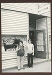 Women and Young Man Pose Outside of Mary's Tavern, Lewiston by Franco-American Programs, Orono, ME