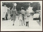 Family Walking Around Franco American Festival, Lewiston ME by Franco-American Programs, Orono, ME