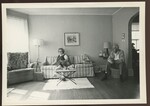 Elderly Couple Sitting in Living Room by Franco-American Programs, Orono, ME