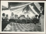 Cafe C'est ci Bon Tent at Festival Franco Americain, Lewiston, ME by Peter Archambault