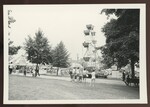 Crowd at Franco American Festival, Around Tents and Ferris Wheel by Franco-American Programs, Orono, ME