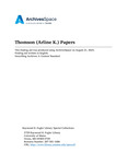 Thompson (Arline K.) Papers, 1895-2009 by Special Collections, Raymond H. Fogler Library, University of Maine